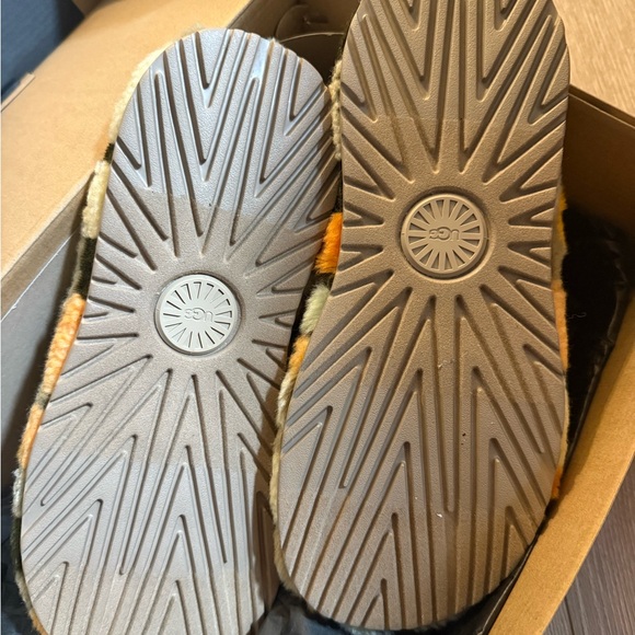 UGG Multicolor Fuzzy Slippers - Picture 3 of 3